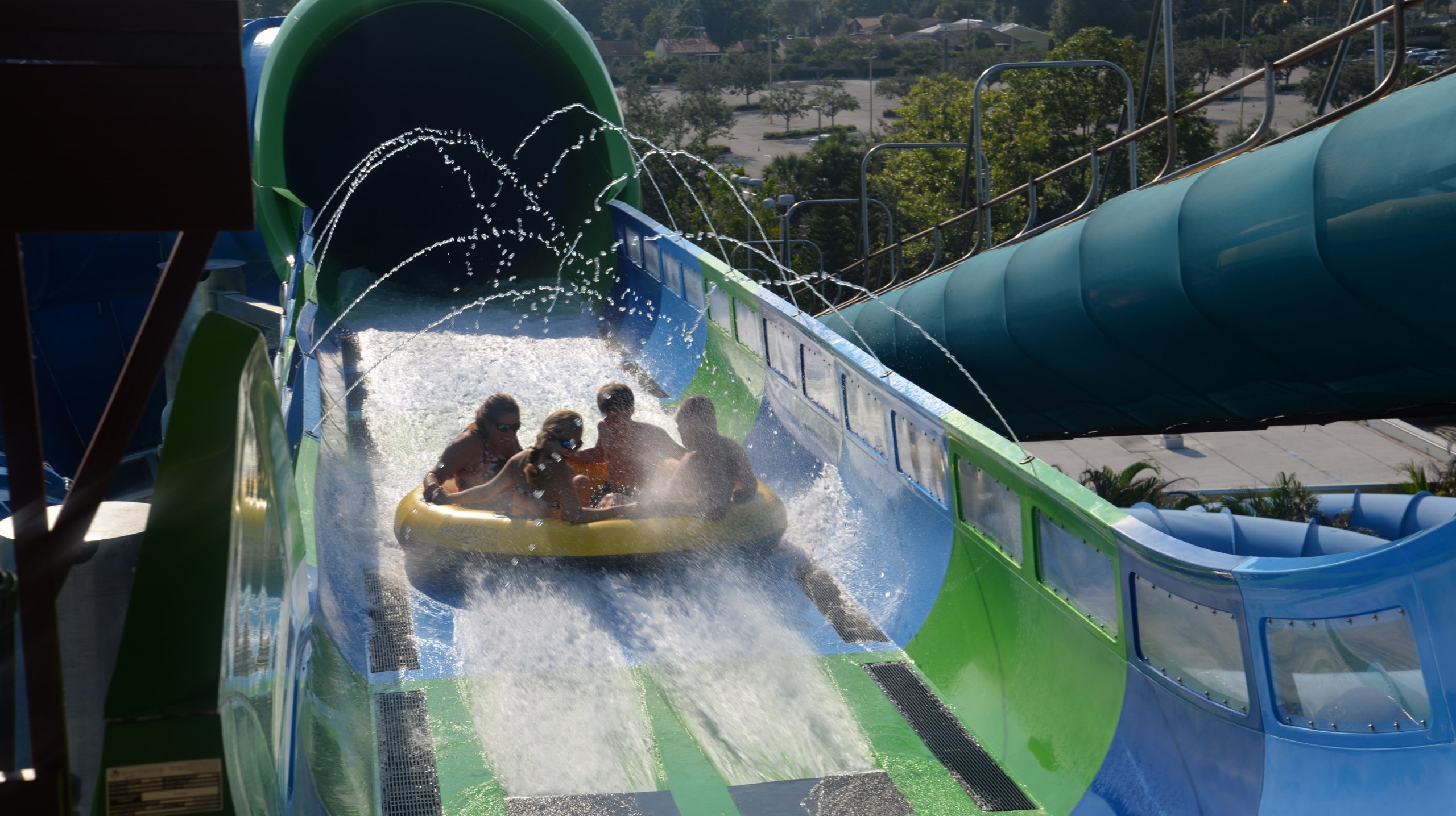 Blaster + AquaSphere + Manta Fusion, Aquatica Orlando 1