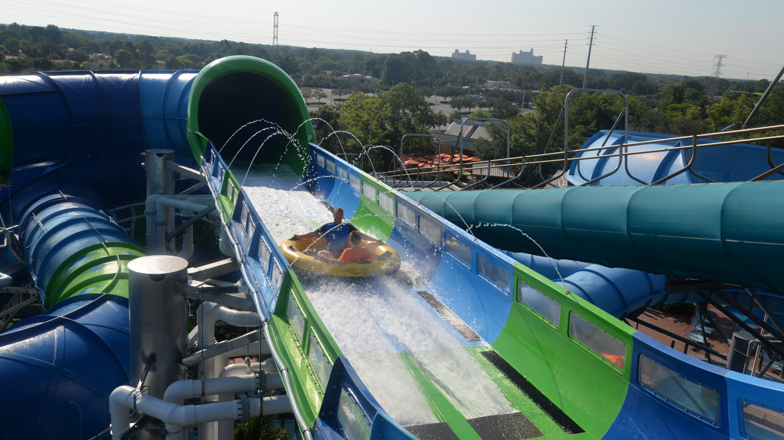 Blaster + AquaSphere + Manta Fusion, Aquatica Orlando 3