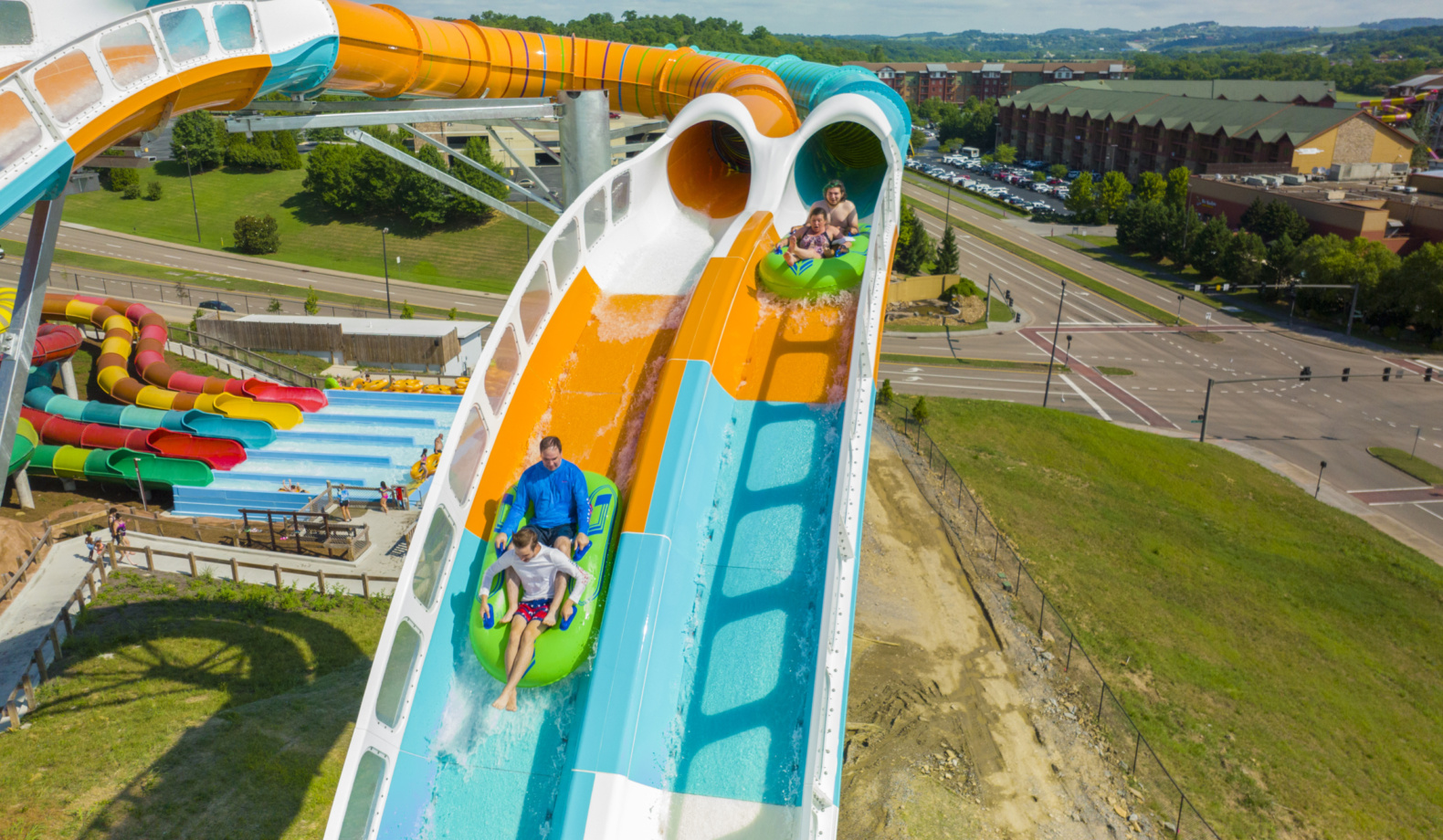 Blasterango Battle, Soaky Mountain Waterpark, Sevierville, USA, Photo17