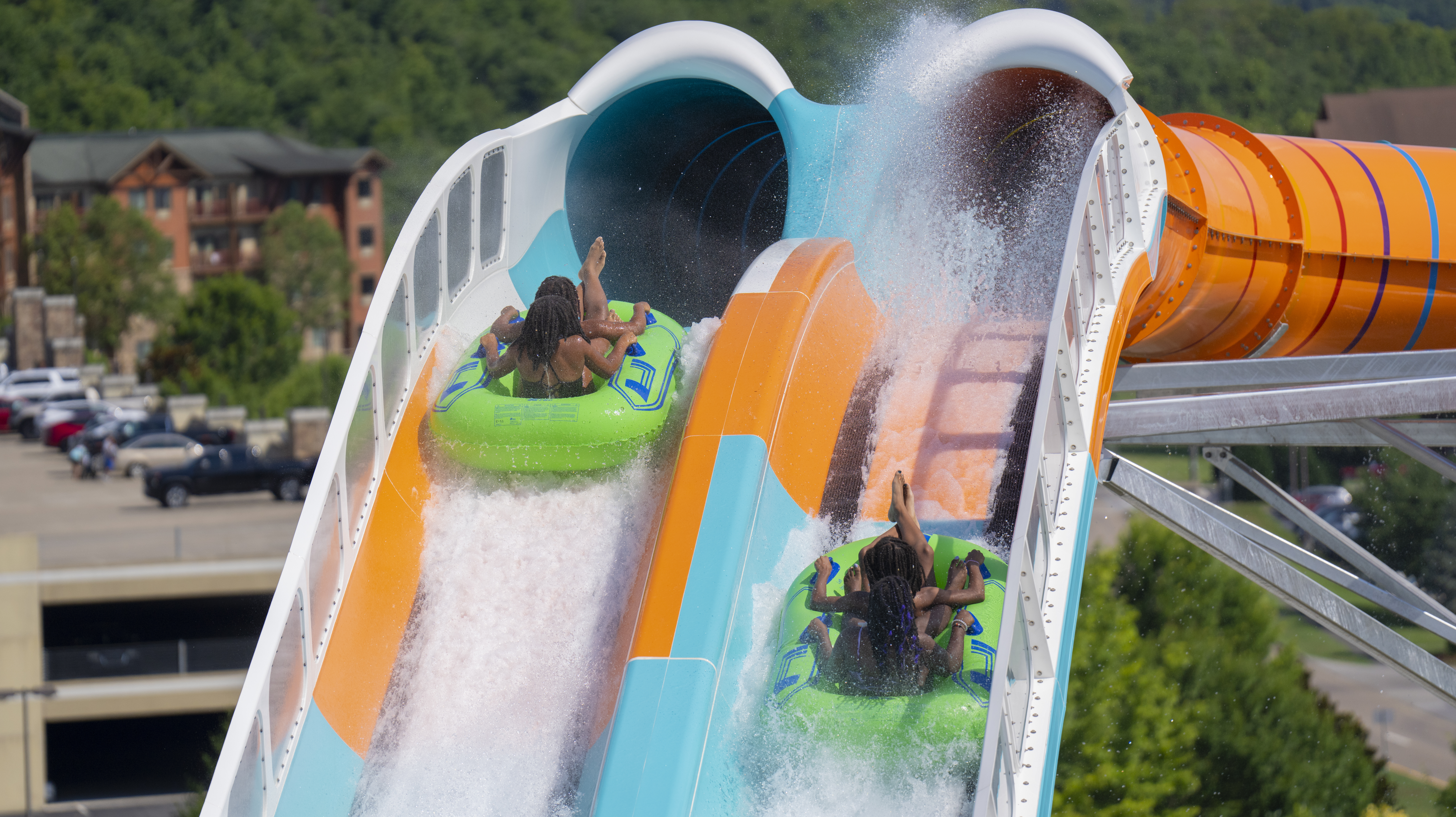 Blasterango Battle, Soaky Mountain Waterpark, Sevierville, USA, Photo65