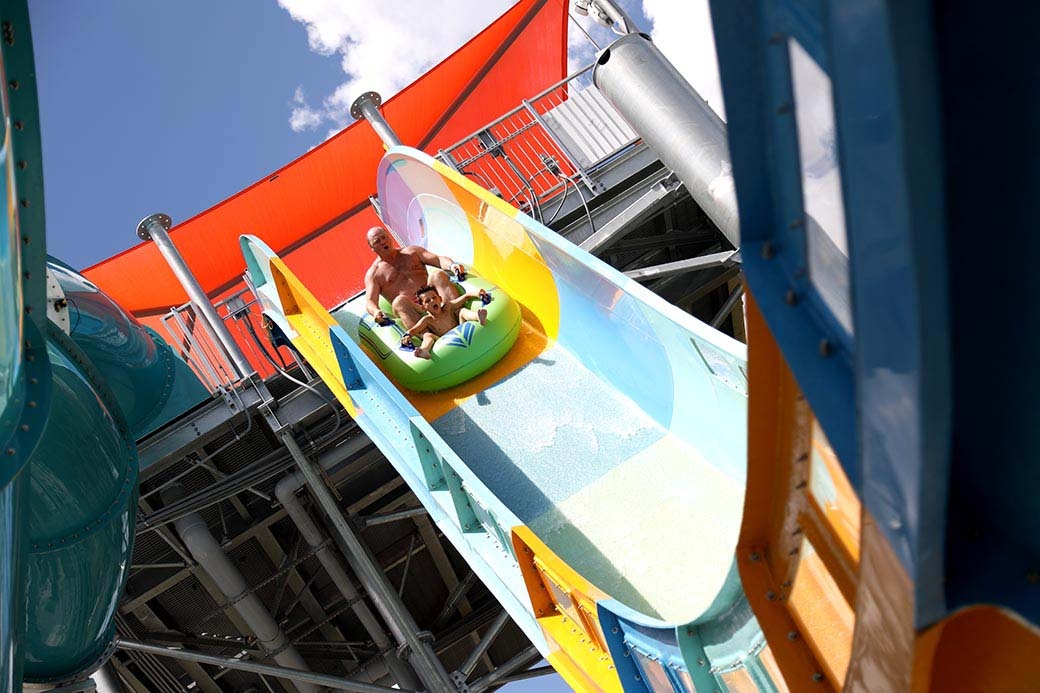 Blasterango Water Slide supplier Island H2O Live! Waterpark, Kissimmee, USA