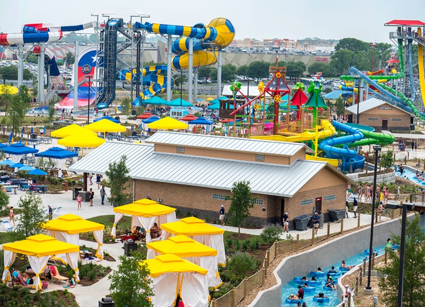 Overview of Typhoon Texas Waterpark