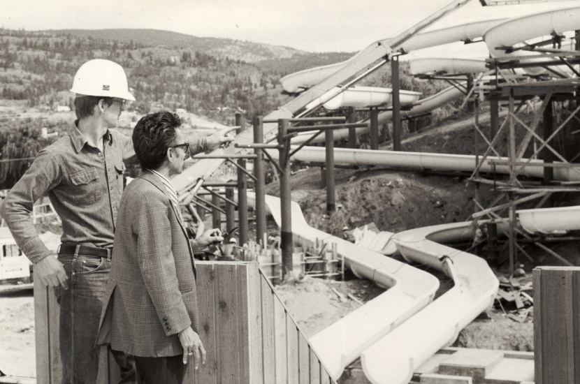 Whitewater's early photos of the water park