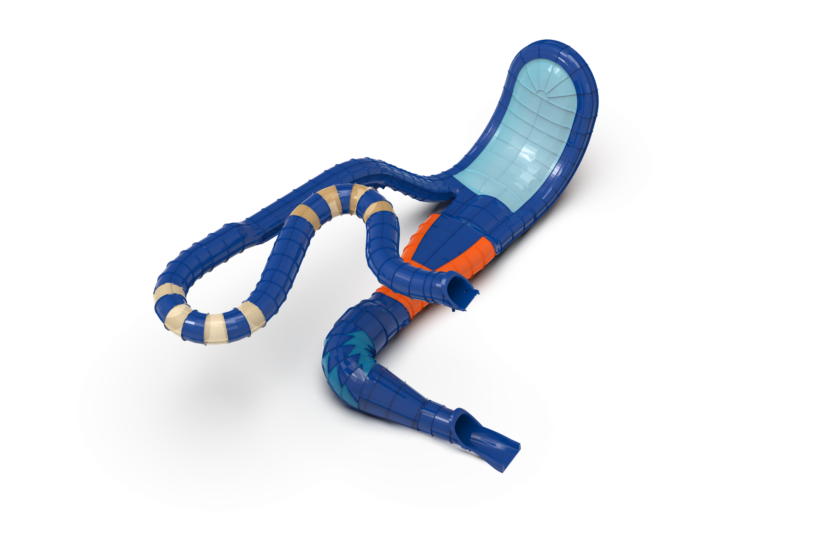 Covered Boomerango iso view